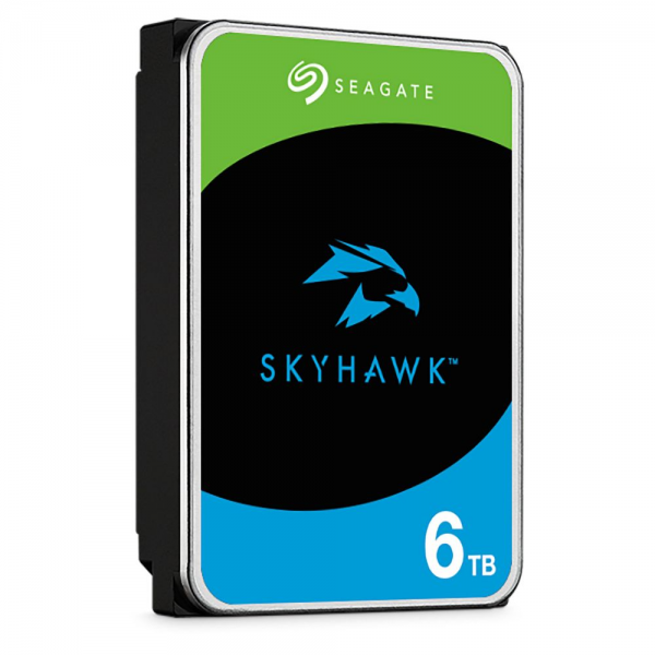 Жесткий диск Seagate 3.5" 6TB Seagate SkyHawk Surveillance HDD ST6000VX009 SATA 6Gb/s, 5400rpm, 256MB, 24x7, Bulk {20} (004619)