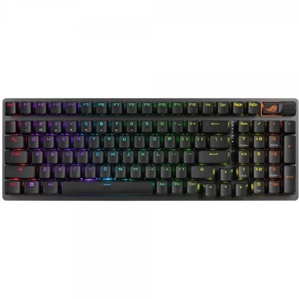 Клавиатура ASUS X901 STRIX SCOPE II 96 WL ROG NX Snow PBT 96% USB 2.4GHz BT