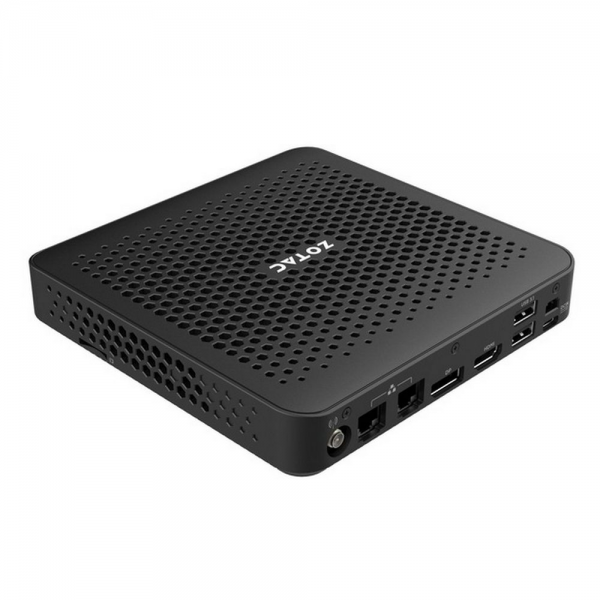 Мини ПК ZOTAC ZBOX MI668, Barebone,Intel i7-1360P, 2x DDR5-5200/4800 SODIMM, M.2 SSD SLOT, 2x GLAN, WIFI, BT, USBDRV, DP/HDMI, EU+UK PLUG