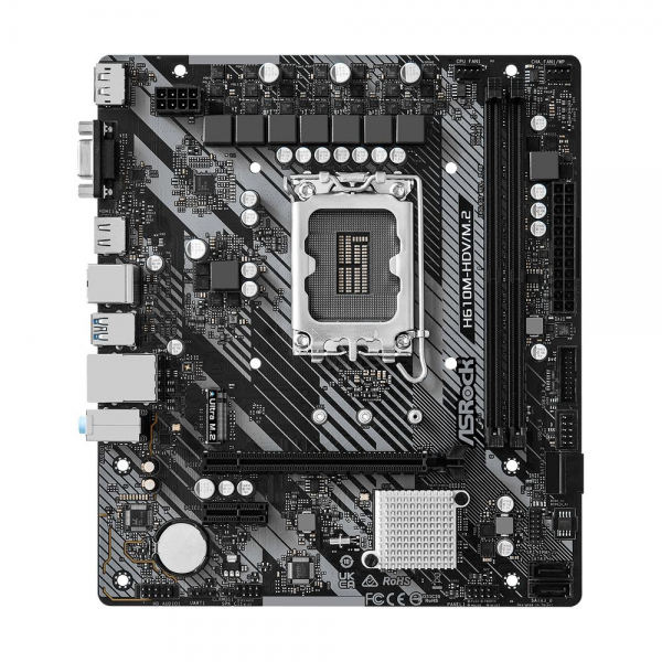 Материнская плата ASRock H610M-HDV/M.2 R2.0, RTL