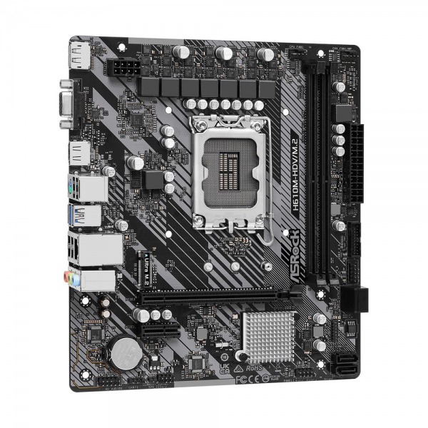 Материнская плата ASRock H610M-HDV/M.2 R2.0, RTL