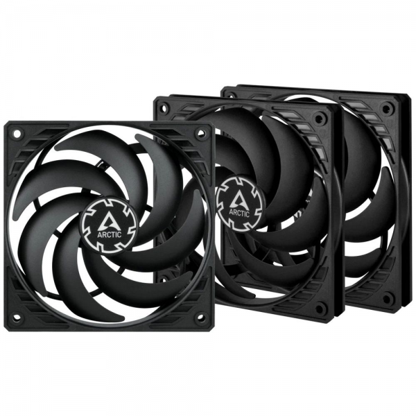 Вентилятор Arctic Cooling ARCTIC P12 SLIM PWM PST Вентилятор корпусной -3 Pack (ACFAN00275A)