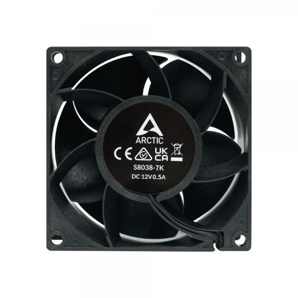 Вентилятор Arctic Cooling ARCTIC S8038-7K корпусной 500–7 000 rpm, 118.93 м3/h 4-pin арт. ACFAN00288A