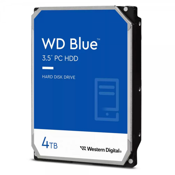 Жесткий диск Western Digital 4TB WD40EZAX 5400 RPM blue, SATA III, 6Gb/s, CMR