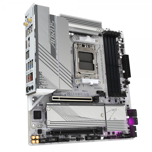 Материнская плата Gigabyte B650M AORUS ELITE AX ICE, RTL