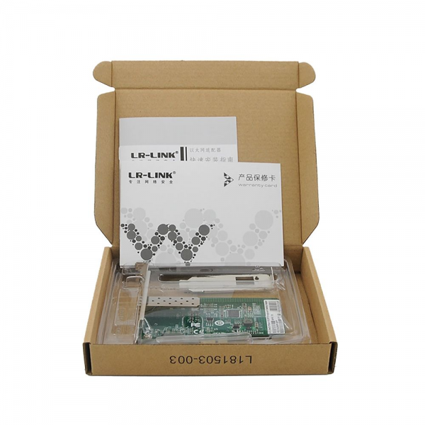 LREC6230PF-SFP PCIe x1 1G SFP Fiber NIC Intel Chip