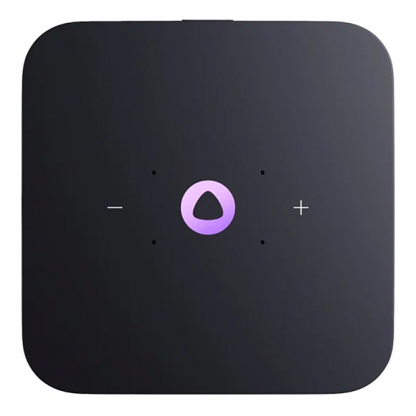 Умная колонка Яндекс Станция Миди с Алисой, с Zigbee, 24Вт, черный/black