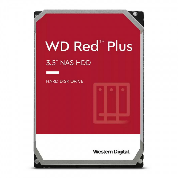 Жесткий диск Western Digital Red Plus WD40EFPX 4TB 3.5" NAS HDD SATA III