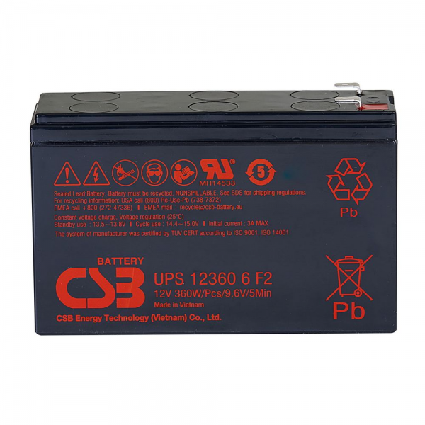Аккумулятор CSB UPS123606 F2