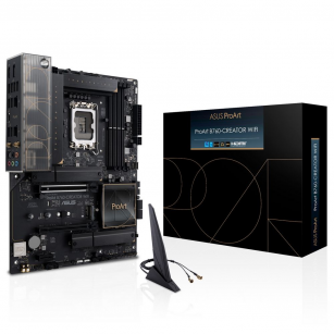 Материнская плата ASUS PROART B760-CREATOR WIFI LGA1700 ATX 4xDDR5 2xPCIEx16 PCIEx1 3xM.2 USB-C DP HDMI GLAN 2.5GLAN Wi-Fi 6