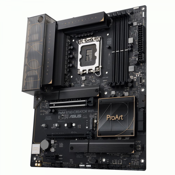 Материнская плата ASUS PROART B760-CREATOR WIFI LGA1700 ATX 4xDDR5 2xPCIEx16 PCIEx1 3xM.2 USB-C DP HDMI GLAN 2.5GLAN Wi-Fi 6