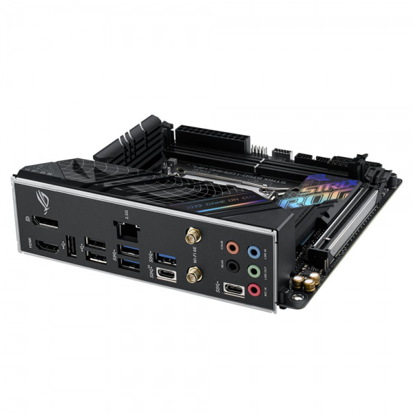 Материнская плата ASUS ROG STRIX B760-I GAMING WIFI LGA1700 mini-ITX 2xDDR5 PCIEx16 2xM.2 2хUSB-C DP HDMI 2.5GLAN Wi-Fi 6Е