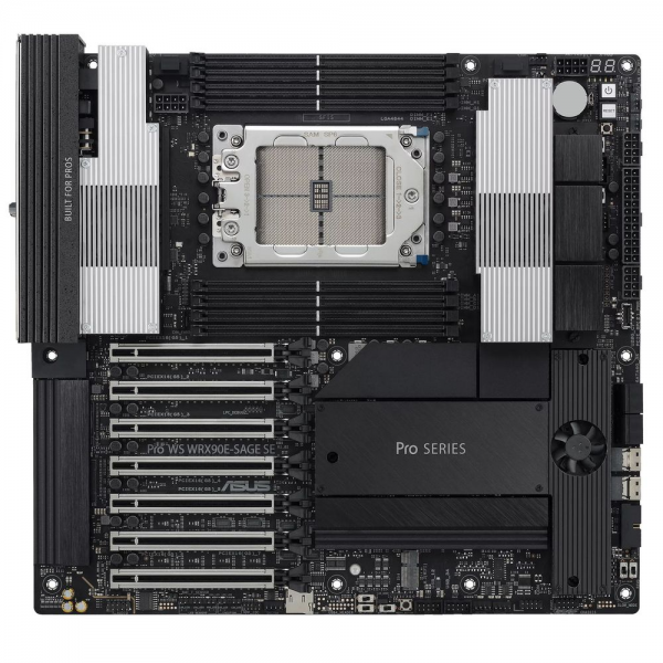 Материнская плата ASUS PRO WS WRX90E-SAGE SE STR5 EEB 8xDDR5 7xPCIEx16 4xM.2 2xUSB-C 2x mini DP VGA 2x10GLAN
