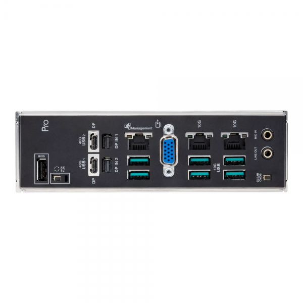 Материнская плата ASUS PRO WS WRX90E-SAGE SE STR5 EEB 8xDDR5 7xPCIEx16 4xM.2 2xUSB-C 2x mini DP VGA 2x10GLAN