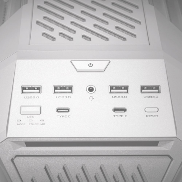 Корпус ASUS GR701 ROG HYPERION WHITE GR701/WT/PWM FAN