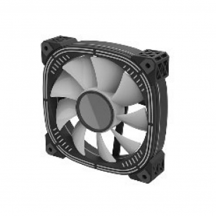 Вентилятор в корпус ALSEYE Luna-120-B-P Fan frame color: Black Fan size: 120*120*25mm Fan speed: 650~1800RPM±10% Rated voltage: 12VDC Rated current: 0.25A Fan air flow: 47.2CFM±10% Fan air pressure: 1.60mmH20±10% Fan noise: 6~30dBA Fan bearing: Hydraulic