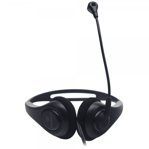 Наушники Raskat Standart 2J (30мм, 60Ом, 105±3дБ, 20-20000Гц, микрофон, 2х3,5мм Jack, 2,2м)