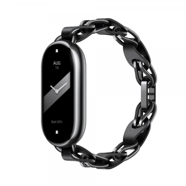 Ремешок для смарт-часов Xiaomi Smart Band 8 Chain Strap Black