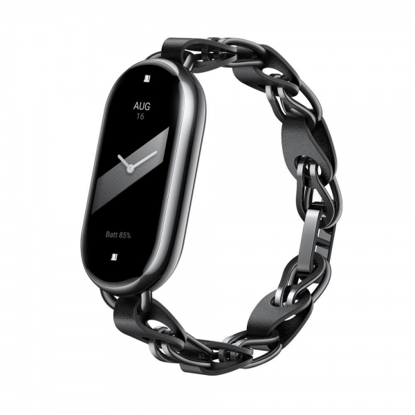 Ремешок для смарт-часов Xiaomi Smart Band 8 Chain Strap Black