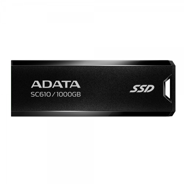 Твердотельный накопитель SSD ADATA SC610 1TB Black External USB 3.2 Gen2, 550/500 RTL