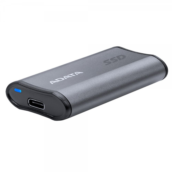 Твердотельный накопитель SSD ADATA Elite SE880 AELI-SE880-2TCGY 2TB Titanium Grey External USB 3.2 Gen2x2 Type C, 2000/2000 RTL