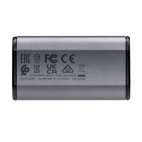 Твердотельный накопитель SSD ADATA Elite SE880 AELI-SE880-2TCGY 2TB Titanium Grey External USB 3.2 Gen2x2 Type C, 2000/2000 RTL