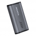 Твердотельный накопитель SSD ADATA Elite SE880 AELI-SE880-2TCGY 2TB Titanium Grey External USB 3.2 Gen2x2 Type C, 2000/2000 RTL