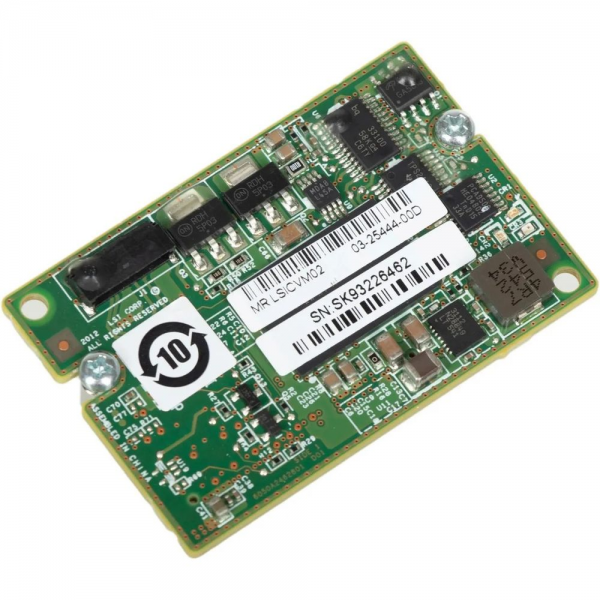 Модуль резервного сохранения данных контроллера Broadcom LSICVM02 (LSI00418 4G / 05-25444-00 / 03-25444-04B) Cache Vault для моделей 9361-8i(1G), 1G Version (05-25444-00 (4G)) (008082)