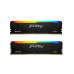 Модуль памяти 32GB Kingston FURY Beast RGB KF432C16BB2AK2/32 DDR4 3200 DIMM Gaming Memory Non-ECC, CL16, 1.35V, Kit (2*16GB), RTL