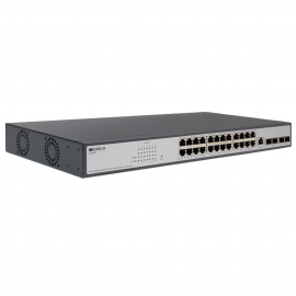 Коммутатор ORIGO OS3228P/250W/A1A Управляемый L3 PoE-коммутатор24x1000Base-T PoE+, 4x10G SFP+,PoE-бюджет 370 Вт/250 Вт