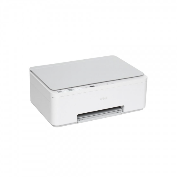 МФУ струйное Deli D511W-EA1, A4, цветная печать, 5 стр/мин, 4800x1200 dpi, USB/WiFi/Bluetooth/СНПЧ, белый корпус (D511W-EA1)
