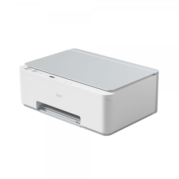 МФУ струйное Deli D511W-EA1, A4, цветная печать, 5 стр/мин, 4800x1200 dpi, USB/WiFi/Bluetooth/СНПЧ, белый корпус (D511W-EA1)