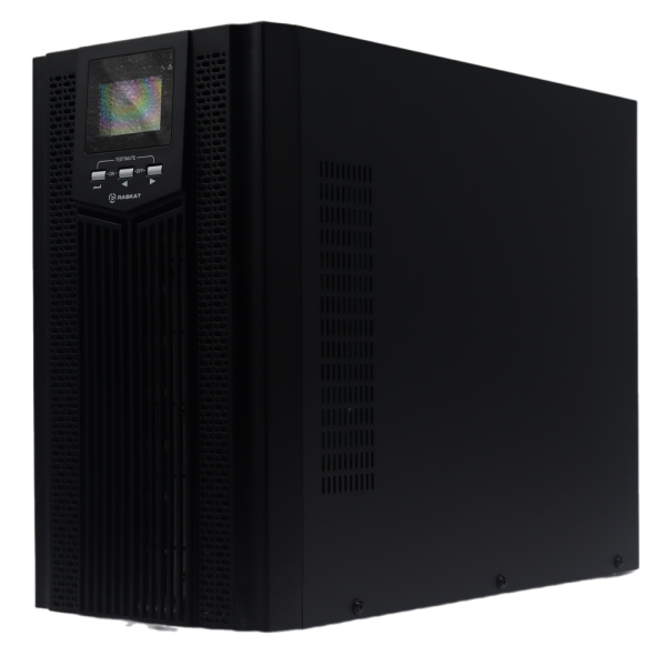 Источник бесперебойного питания ИБП Raskat HIO-3000VA+ (3000ВА, 2700Вт, 6xIEC320, LCD, USB type-B, 1xRS232, чистая синусоида)