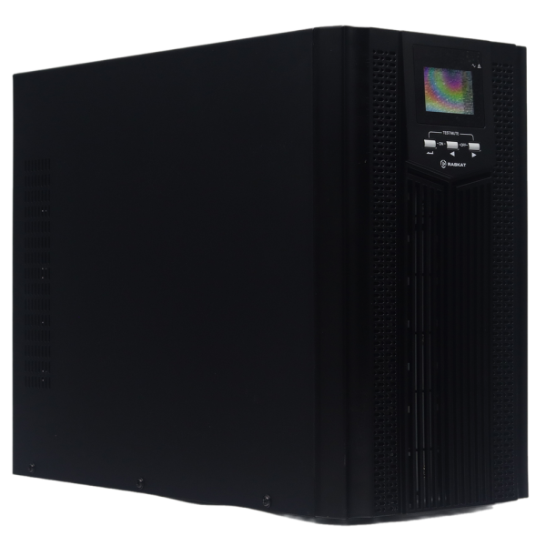Источник бесперебойного питания ИБП Raskat HIO-3000VA+ (3000ВА, 2700Вт, 6xIEC320, LCD, USB type-B, 1xRS232, чистая синусоида)