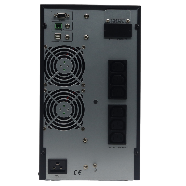 Источник бесперебойного питания ИБП Raskat HIO-3000VA+ (3000ВА, 2700Вт, 6xIEC320, LCD, USB type-B, 1xRS232, чистая синусоида)
