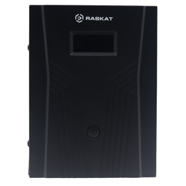 Источник бесперебойного питания ИБП Raskat HSL-3000VA (3000VA, 1800Вт, 4xCEE7, LCD, USB type-B, 2xRJ-45)