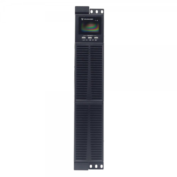 Источник бесперебойного питания ИБП Crusader Stabline RTIO-1000VA (1000Ва, 900Вт, 8xIEC320, LCD, USB type-B , 2xRJ45, чистая синусоида)