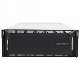 Сетевой накопитель Infortrend CS 2060D-J 4U/60bay, scale-out NAS, dual nodes subsystem including 2x4 Core CPU, 128GB (8x16GB), 8x10GbE(SFP+), 4x12Gb/s SAS EXP. Ports, 2x(PSU+FAN), 2x(SuperCap.+flash), 60 x 3.5