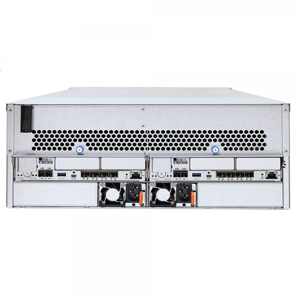 Сетевой накопитель Infortrend CS 2060D-J 4U/60bay, scale-out NAS, dual nodes subsystem including 2x4 Core CPU, 128GB (8x16GB), 8x10GbE(SFP+), 4x12Gb/s SAS EXP. Ports, 2x(PSU+FAN), 2x(SuperCap.+flash), 60 x 3.5" drive trays and rackmount kit, scale out to