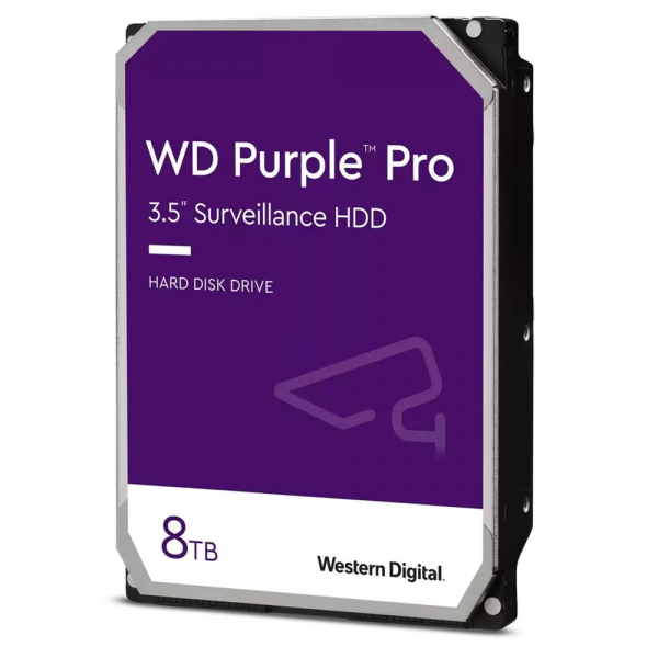 Жесткий диск Western Digital 3.5" 8TB Purple Surveillance HDD WD85PURZ SATA 6Gb/s - 5640 rpm