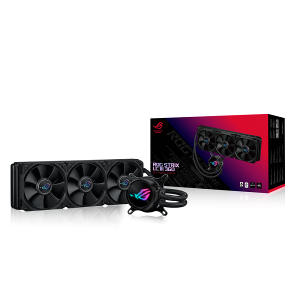 Жидкостная система охлаждения ASUS ROG STRIX LC III 360 /AIO COOLER,ASETEK,SIGRID V2, ARGB