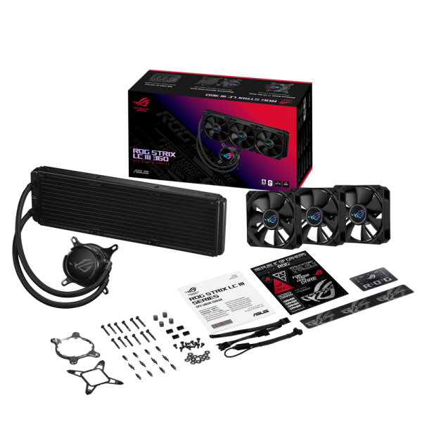 Жидкостная система охлаждения ASUS ROG STRIX LC III 360 /AIO COOLER,ASETEK,SIGRID V2, ARGB