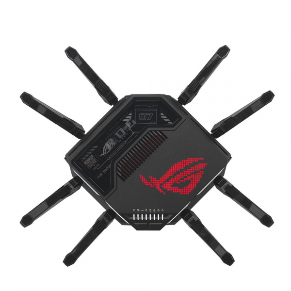 Маршрутизатор ASUS GT-BE98 WiFi 7 2х10G 4х2.5G 1G 2xUSB 11529+5764+5764+1376Mbps 6GHz/5GHz/2.4GHz