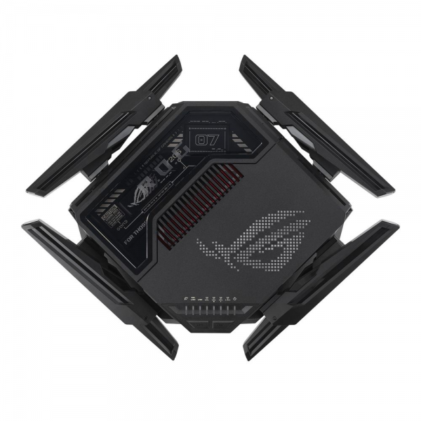 Маршрутизатор ASUS GT-BE98 WiFi 7 2х10G 4х2.5G 1G 2xUSB 11529+5764+5764+1376Mbps 6GHz/5GHz/2.4GHz