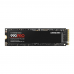 Твердотельный накопитель SSD Samsung M.2 2280 4TB 990 PRO NVMe 2.0, PCIe 4.0 x4, V-NAND TLC, R/W 7450/6900MB/s, IOPs 1 400 000/1 550 000, DRAM buffer 4096MB, TBW 2400, DWPD 0.33
