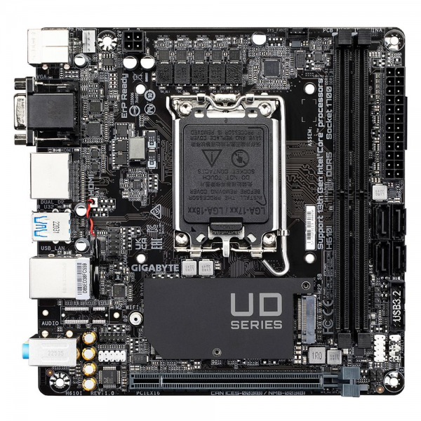 Материнская плата Gigabyte H610I, RTL