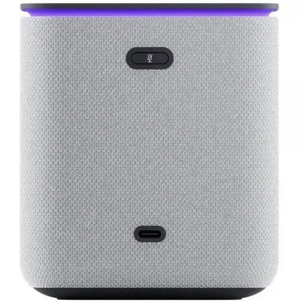 Умный динамик, колонка Яндекс Станция Миди с Алисой, с Zigbee, 24Вт, серый. (YNDX00054GRY)