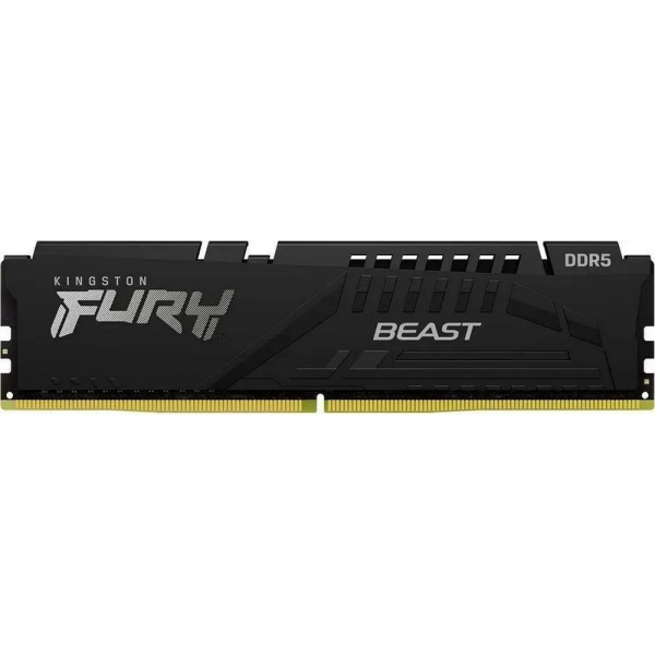 Модуль памяти Kingston 8GB DDR5 6000 DIMM FURY Beast Black EXPO Non-ECC, 1RX16 36-38-38 1.35V 288-pin 16Gbit