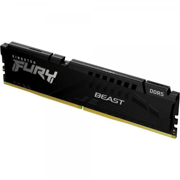 Модуль памяти Kingston 8GB DDR5 6000 DIMM FURY Beast Black EXPO Non-ECC, 1RX16 36-38-38 1.35V 288-pin 16Gbit