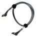 Кабель JPC P7321GB00600-5 Cable MCIO x8 74P (STRAIGHT TYPE) -TO- MCIO x8 74P (STRAIGHT TYPE) , 85 Ohm, L:60cm